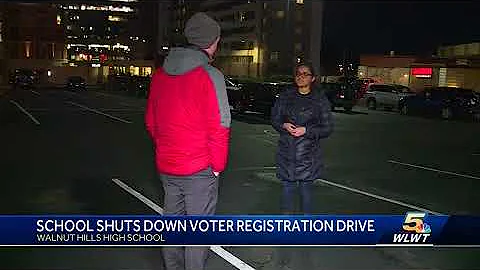 Teen wants to help students register during walkou...