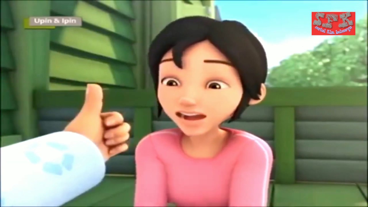  UPIN  DAN  IPIN  pohon seribu guna film animasi  anak  anak  