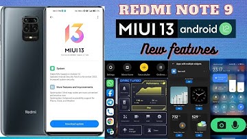 Redmi Note 9 MIUI 13 Android 12 Update New Features | Tamil
