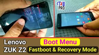 Lenovo Zuk 2 Fastboot & Recovery Mode Boot key's | How To Boot Lenovo Z2 Into Boot Menu | Urdu Hindi screenshot 1