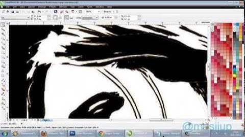 How to Make WPAP with Corel Draw X6 Part 2