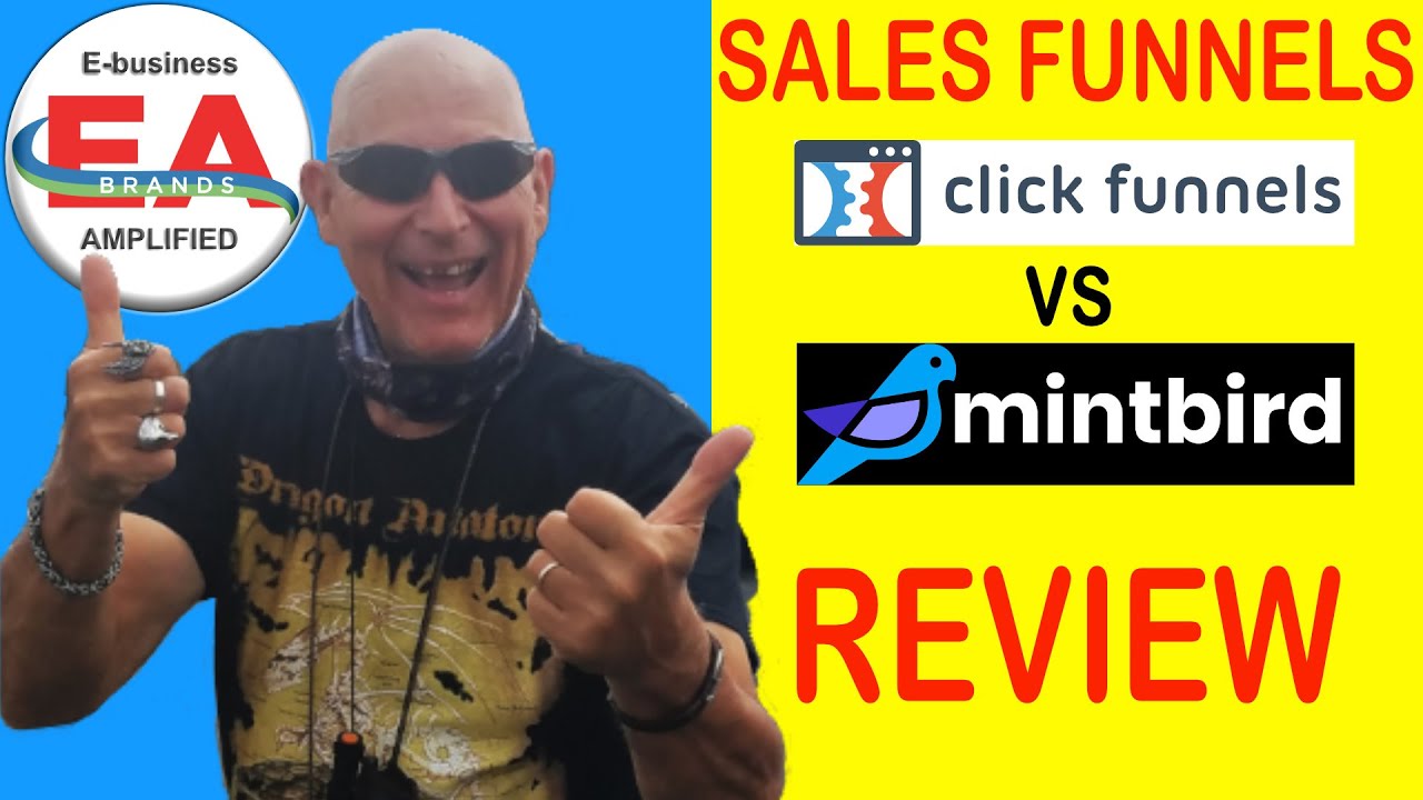 Click Funnels vs Mintbird Sales Funnel and Online Shopping Cart Review   Mike does a Mintbird Review