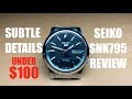 Subtle Details Under $100! Seiko SNK795