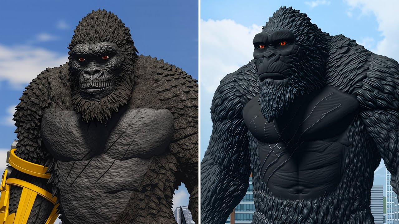Age Of Titans Vs Kaiju Multiverse 2 0 Model Comparison | Kong!