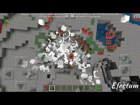 Minecraft tnt exposition in reverse