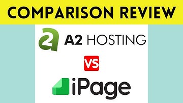 👉A2 Hosting vs iPage Web Hosting Comparison ✅ Review