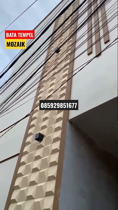 Bata Tempel Mozaik Terpasang #shorts #short #batatempel #bataexpose #rosterbeton #losterbeton