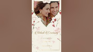 Hindu Wedding Invitation #wedding #invitation #weddinginvite #digitalinvitation