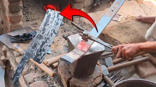 Making butcher cleaver| Blacksmithing| Blacksmiths