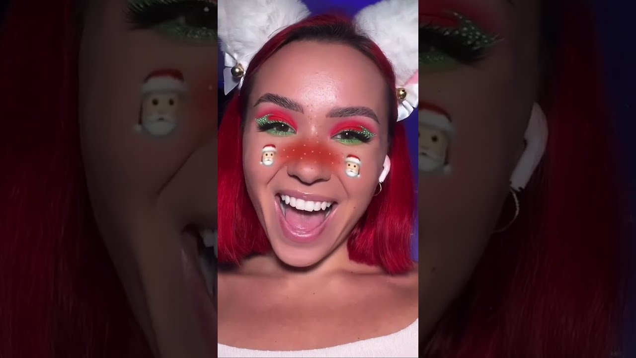 Random Christmas Makeup 