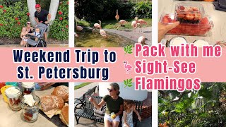 WEEKEND FAMILY VLOG ST. PETE FLORIDA| PACK WITH ME SPONTANEOUS TRIP