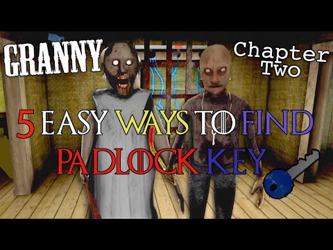 location Granny padlock key