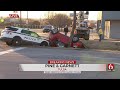 4 teen suspects in custody after police chase ends in crash at tulsa intersection