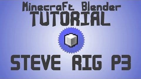 Minecraft Blender Tutorials 3 : Face Rigging, Long!