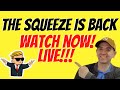 AMC STOCK AND GME STOCK THE SQUEEZE IS BACK LIVE -STOCK MARKET LIVE AMC STOCK