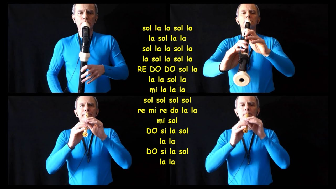 WE WILL ROCK YOU - QUEEN (con 4 Flauti) più NOTE e SPARTITO