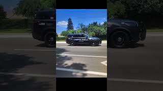 Fallen Officer Randy Hoppert Funeral Procession 