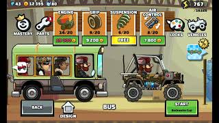 Playing hill climb racing2(nevermind the ads again) screenshot 2