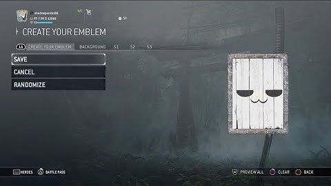 Smug Face Emblem Tutorial | For Honor