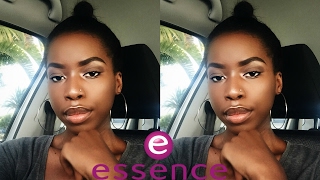 ONE BRAND AFFORDABLE MAKE-UP TUTORIAL FT. essence Cosmetics | South African YouTuber