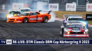 MOTOR TV22: RE-LIVE DTM Classic DRM Cup am Nürburgring Rennen 2 2022