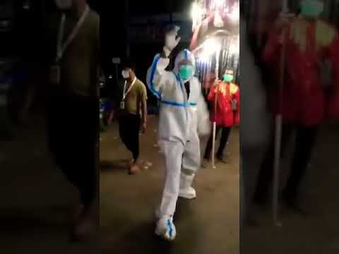 Viral Video | Uttarakhand Ambulance Driver in PPE Kit Breaks into Dance at a ‘Baraat’ | CNN News18