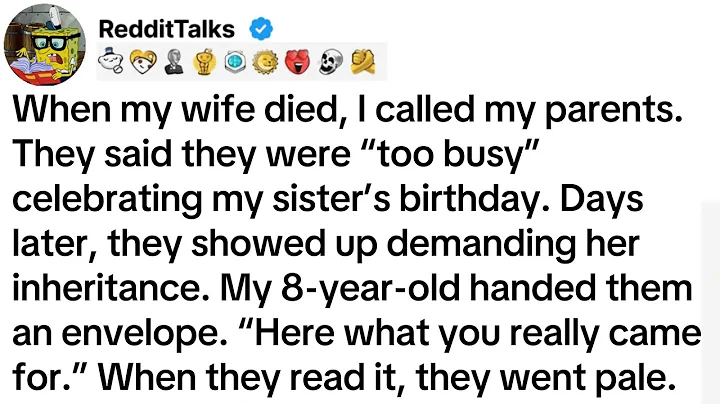 When my wife died, I called my parents. They said they were “too busy” celebrating my sister’s...