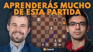 El CARLSEN más INSTRUCTIVO que verás 😱 | Magnus Carlsen vs Anish Giri - MCCT Finales by chess24 en Español 18,161 views 1 year ago 13 minutes, 30 seconds