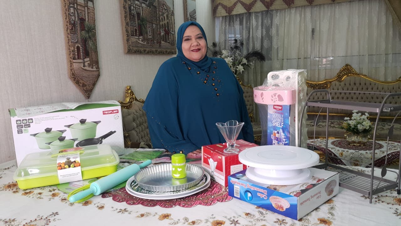 مشترياتى الجديده اشتريت طقم حلل جديد -ام سمر