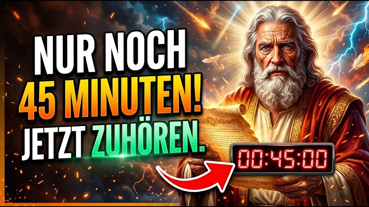 Ich habe monatelang gebetet, gewartet und geweint – und nichts passierte. Jede Nacht legte ich mich hin mit der Frage, ob Gott mich vergessen hat. Dann hörte ich einen Satz, der mir den Boden...