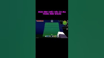 Chữ tạo thành ảnh siêu ảo trong Mini World#shortvideo