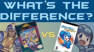 What's the Difference? - Mega Man - NES vs PSP