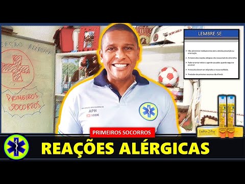 Vídeo: Primeiros Socorros Que Você Deve Saber: Como Tratar A Reação Alérgica