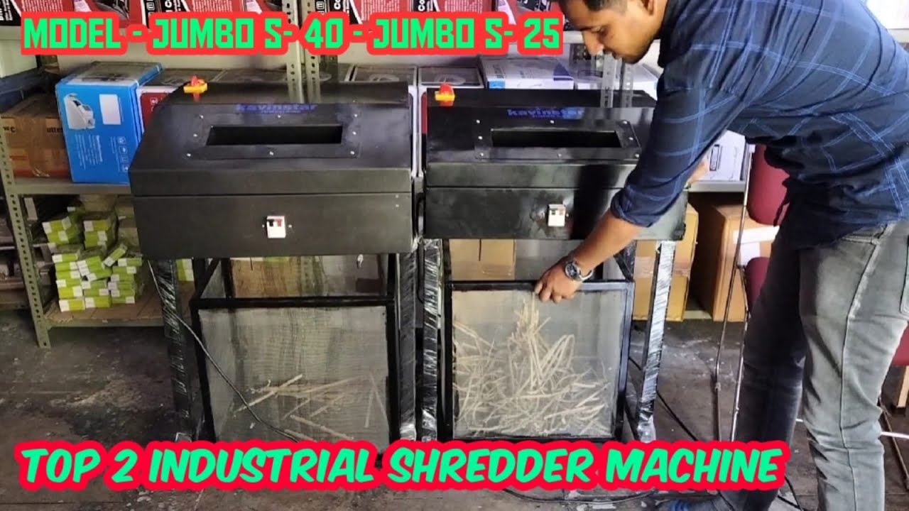 Paper Shredder Machine Manufacturers in India 2026 | Industrial Paper Shredder Machine in Kavinstar.