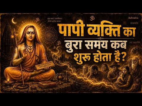 When Does a Sinner's Bad Time Really Begin? | Adi Shankaracharya's Karma Theory That 99% Don't Know