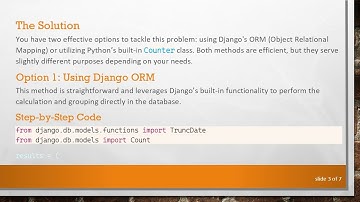 How to Display a Count of Records with Distinct Dates in Django