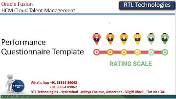 Oracle Fusion Cloud HCM Talent Management | Performance Management Questions | Privacy setups