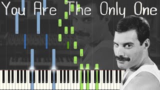 Freddie Mercury - You Are The Only One Piano Tutorial - As Played by Queen