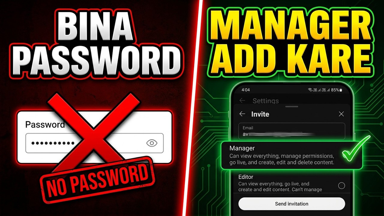 Complete Contact Manager YouTube Channel Me Manager Kaise Banaye | Complete Process - YouTube