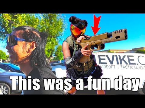 Jet's Giant G Lock [Airsoft Nation vlog] with C7 Viper, US Airsoft, Evike Team