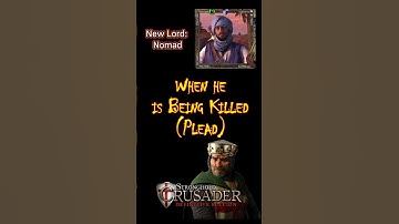 The Nomad 🐫 quotes | being killed | Stronghold Crusader Definitive Edition