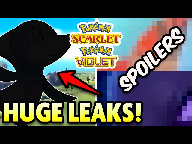 Another huge batch of Pokemon Scarlet and Pokemon Violet details leaked