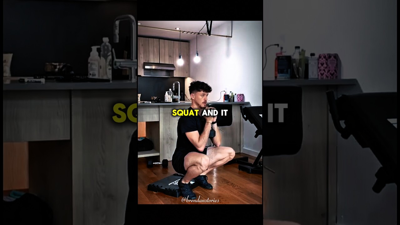 Doing Elevated Heel Squats Everyday Can Hep Cure Your Back  @lowbackability #shorts