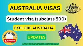 HOW TO APPLY AUSTRALIAN STUDENT VISA (SUBCLASS 500)