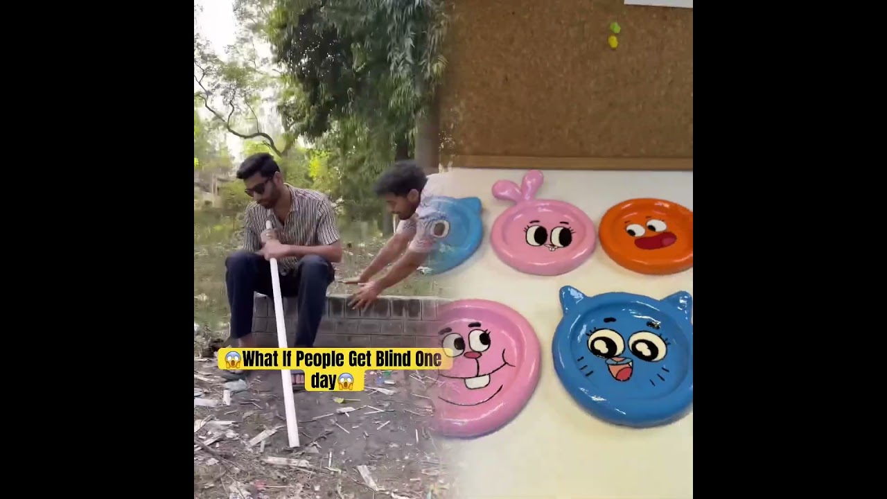 What if people get blind one day😱😱 