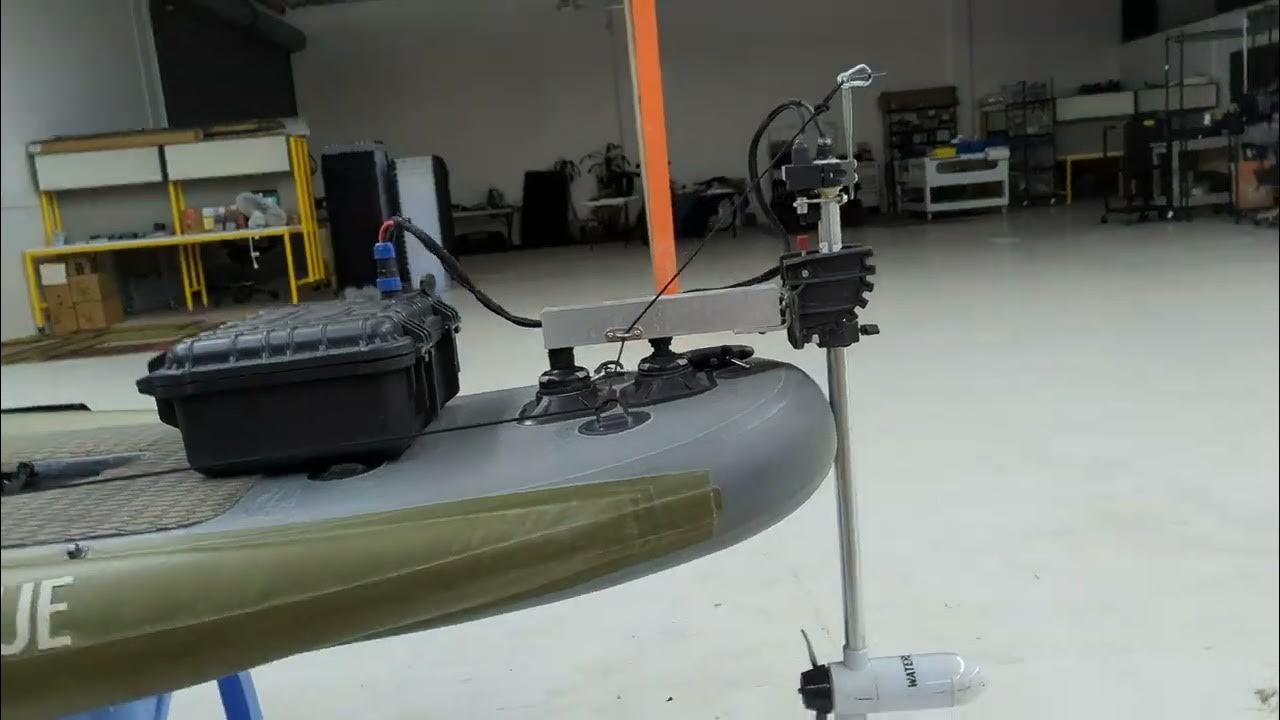 Remote controlled Watersnake t24 trolling motor setup for 2019 Hobie