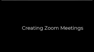 Creating Zoom Meetings screenshot 2