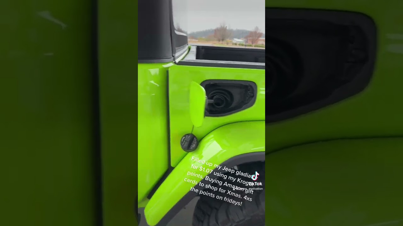 LESS THAN $1 per gallon. 5 cents a gallon. Kroger fuel points truly add up!