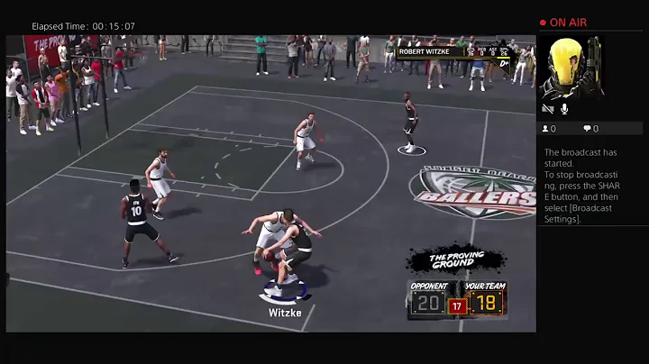 Robert Witzke is broadcasting  now