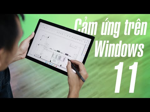 Video Trải nghiệm màn hình cảm ứng trên Windows 11 - youtube
